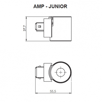 Coil 12VDC 20.5W fi13 h = 37.7mm